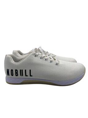 Nobull Superfabric Trainer Men’s Size 13 Workout Gym Shoes White